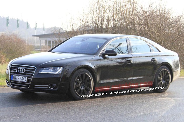 Spy Shots: Next gen Audi S8 may boast 620 HP from Lambo derived V10 48d48ff172630op Spy Shots: Next gen Audi S8 may boast 620 HP from Lambo derived V10