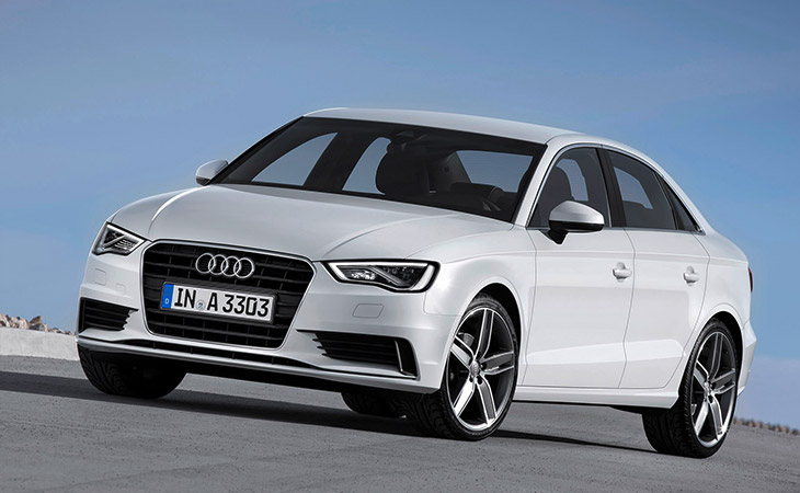 2015 Audi A3 Sedan Front Angle
